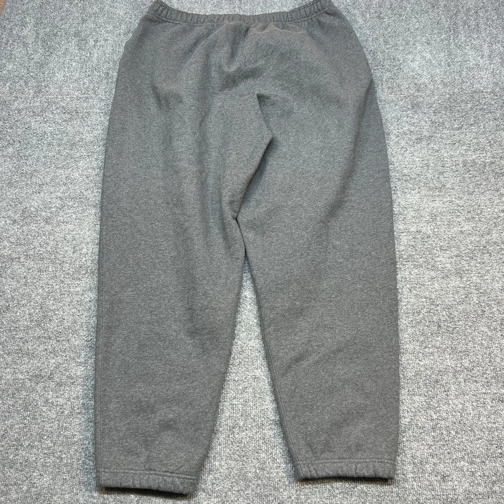 Nike Sweatpants Mens XL Gray Fleece Elastic Waist Pockets Gym Athletic